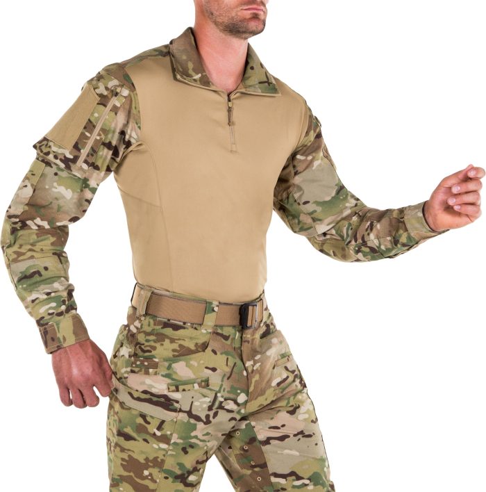 111004 Mens Defender Shirt Multi Cam SIDE