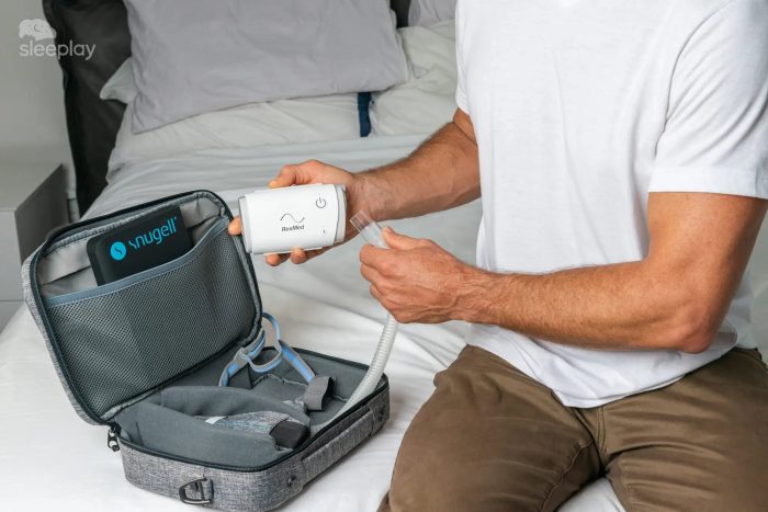 Assembling AirMini Travel CPAP