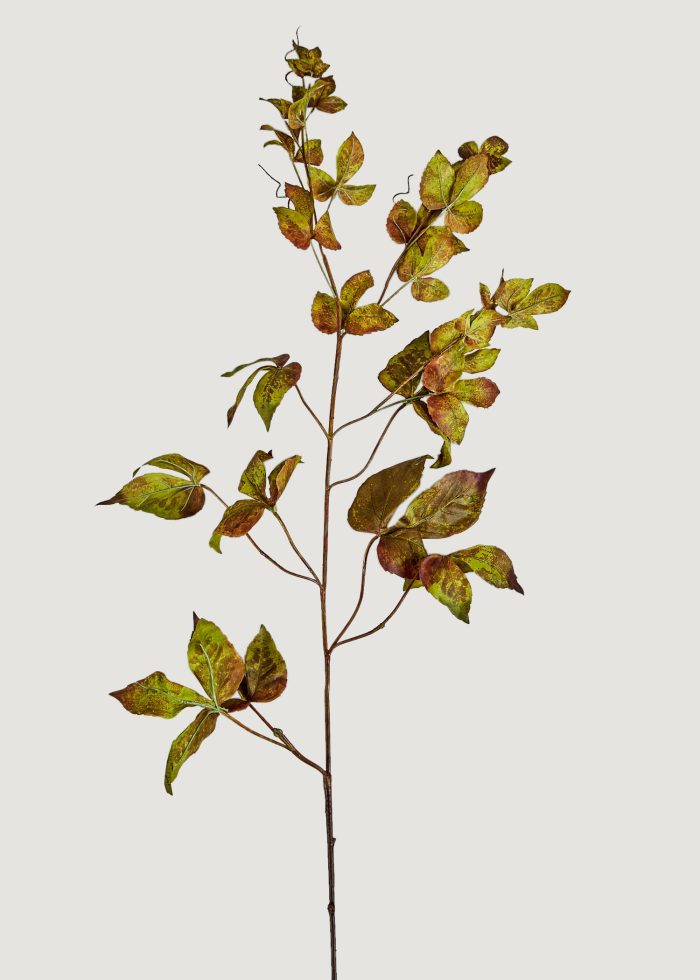 GOL GG14318N EPGR Faux Grape Ivy Branch Green Eggplant 3