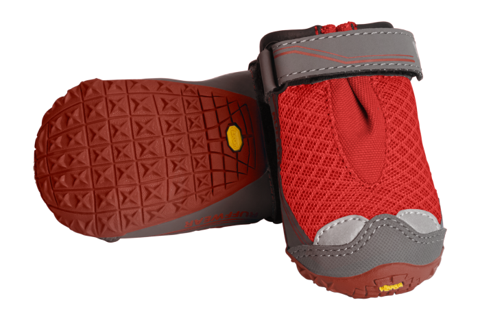 P15202 Grip Trex Boots Red Sumac Paired SMALL