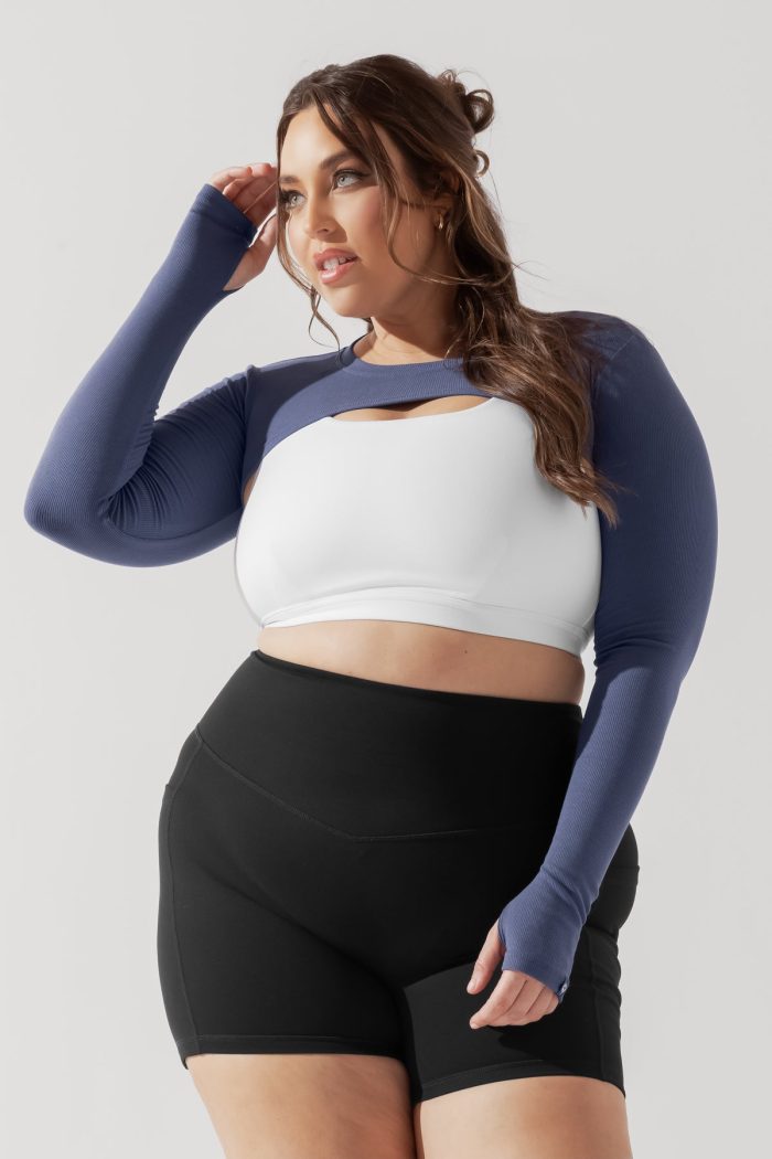 ReleveRibbedShrug NightshadowBlue B1032 0766 Edit