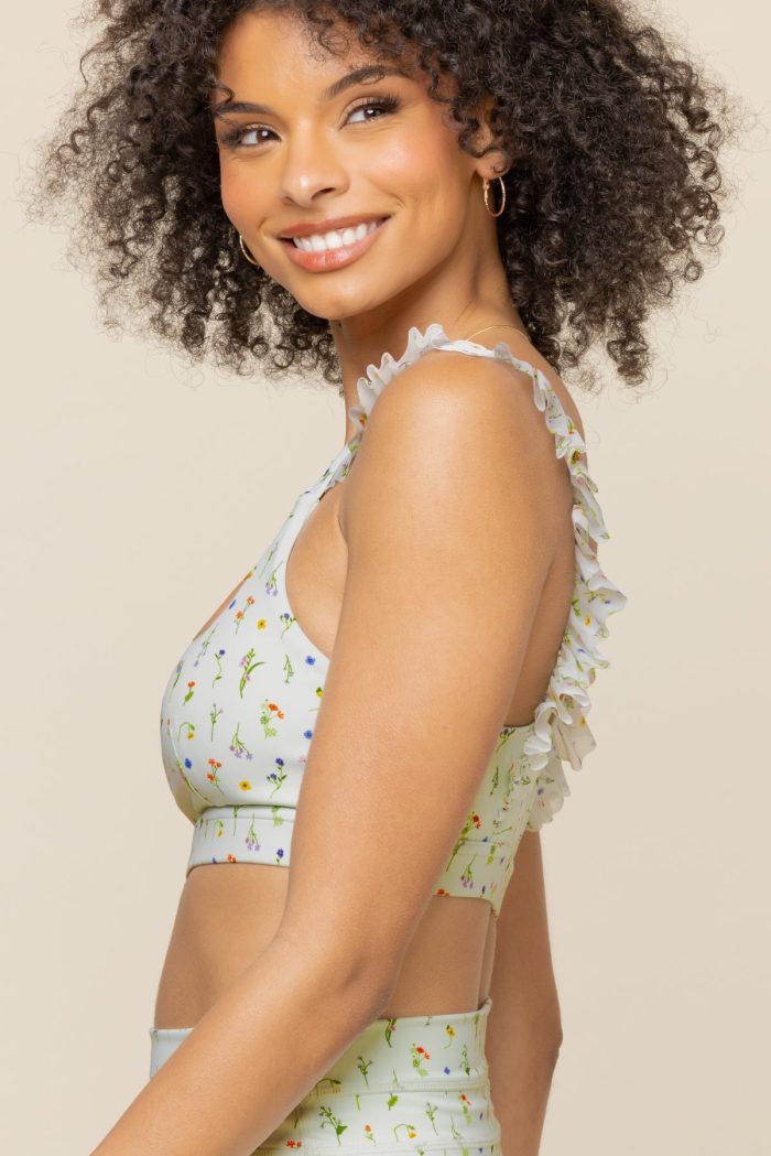 Romance Ruffle Bra Meadow 3878 Edit