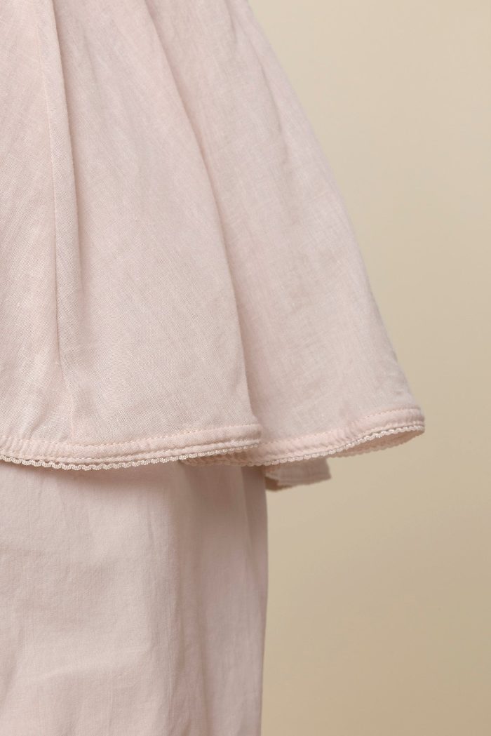 WildestDreamsBabydollTop FlutterSleepshort BlushSky 0993