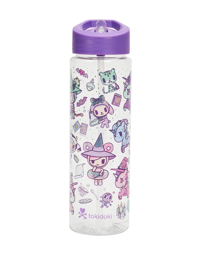 tokidoki comic con 2024 novelty mystics nights water bottle 01