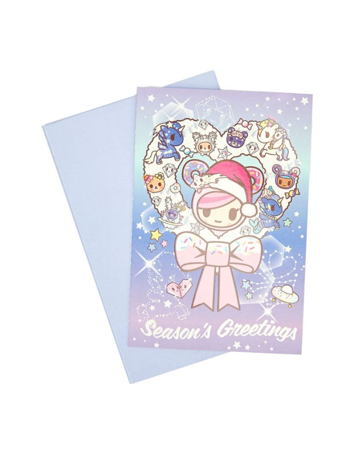tokidoki fall 2023 novelty holiday card set 01