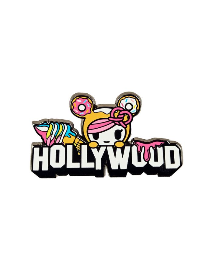 tokidoki onch hollywood 100 donutella enamel pin 02