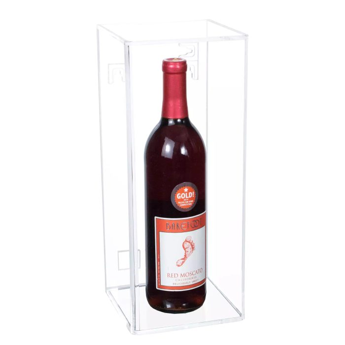 wine bottle display case for sale on better display cases 4
