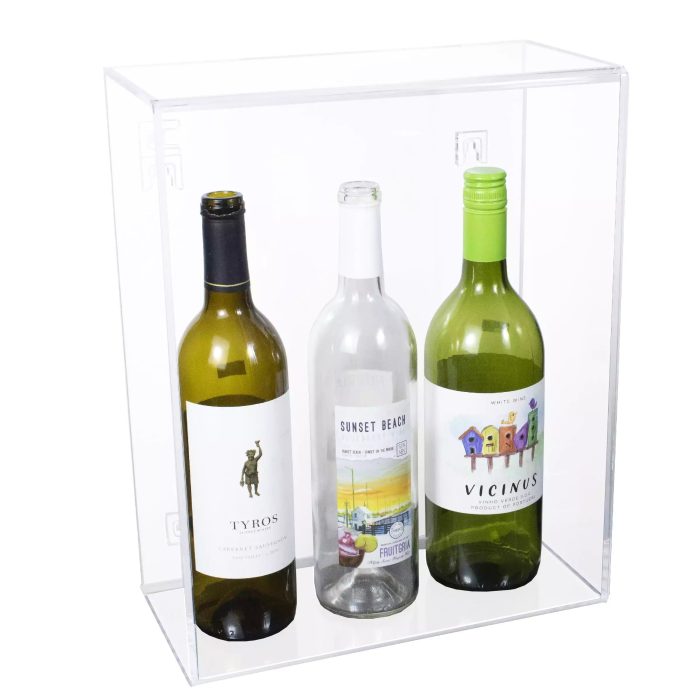 wine bottle display case for sale on better display cases 5